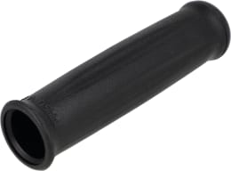 Produktbild: Handgriff einseitig offen, 123 mm, Ø Rohr 25 – 26 mm, Wandstärke 4,00 mm, schwarz, Kunststoff