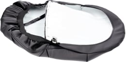 Produktbild: Sitzbezug 1-teilig, schwarz, Kunstleder für Fritzmeier, Sable S33, 70, S1.01, S1.02