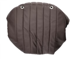 Produktbild: Sitzbezug, 2-teilig, braun, Kunstleder für Grammer S 42, S 42/1, DS 50