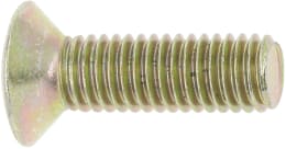 Produktbild: Fendt Linsensenkschraube DIN 603 M 5 x 16 mm - 4.8, Stahl, verzinkt gelb (A3L)