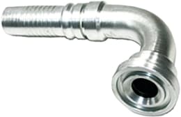 Produktbild: SAE-Flanschnippel SFL-S 3000 PSI leicht, 90 °, Stahl, mit Ausreißsicherung Interlock
