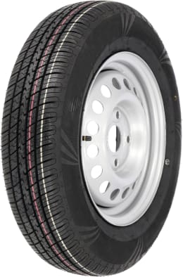 Produktbild: Komplettrad 155/80 R 13 XL 84N TL PKW Anhängerreifen 4.00 x 13 4/57/100 ET +30