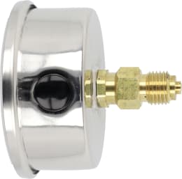 Produktbild: Glyzerin-Manometer 0 bis 16 bar, Anschluss 1/4 AG hinten, Ø außen 63 mm