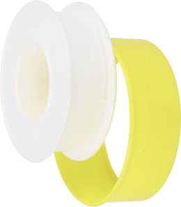 Produktbild: Teflonband 12 x 0,1 mm, 12 m, weiß