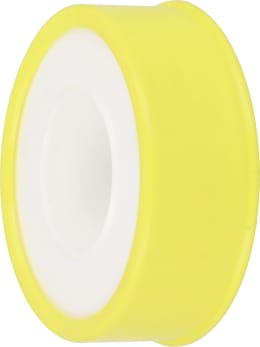 Produktbild: Teflonband 12 x 0,1 mm, 12 m, weiß