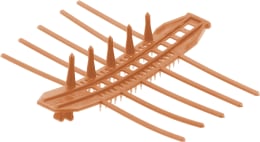 Produktbild: signumat Verbissschutzmanschette Cactus, orange, 100 St.