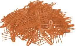 Produktbild: signumat Verbissschutzmanschette Cactus, orange, 100 St.