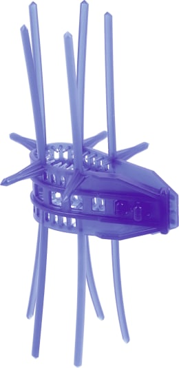 Produktbild: signumat Verbissschutzmanschette Cactus, blau, 100 St.