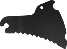 Produktbild: Industriehof® Ladewagenmesser 345 x 250 x 5 mm, für Ladewagen Deutz-Fahr K7, TL, Alpmaster, Feedmaster