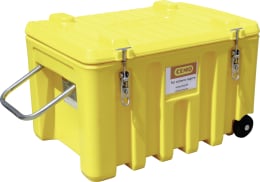 Produktbild: Cemo Werkzeugtrolley CEMbox 150 l 80 x 53 x 60 cm, PE (Polyethylen), gelb, 10133