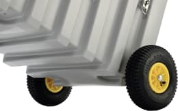 Produktbild: Cemo Werkzeugtrolley CEMbox 150 l 88 x 61 x 73 cm, offroad, PE (Polyethylen), grau, orange, 11284