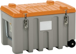 Produktbild: Cemo Werkzeugtrolley CEMbox 150 l 80 x 53 x 60 cm, PE (Polyethylen), grau, orange, 10331