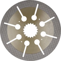 Produktbild: Innenlamelle 100 x 419 x 9,5 mm für Bremse Volvo Radlader L150, L180, L220