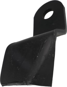 Produktbild: Sauerburger Mulchmesser links 234 x 80 x 10 mm gekröpft und gebogen, für Mulchgerät Castor, 49212