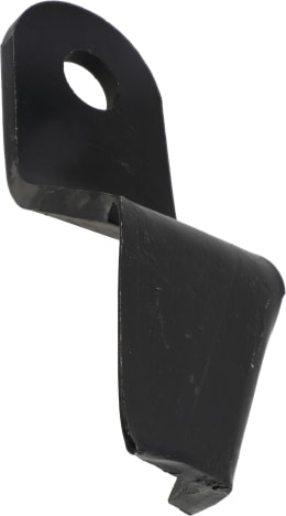 Produktbild: Sauerburger Mulchmesser links 234 x 80 x 10 mm gekröpft und gebogen, für Mulchgerät Castor, 49212