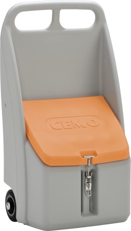 Produktbild: Cemo Streuwagen Go-Box 59 x 107 x 39 cm, 70 l, PE (Polyethylen)