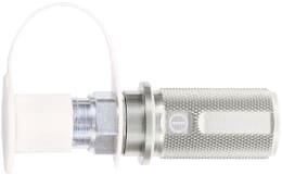 Produktbild: Kennfixx® Hydraulik-Handgriff weiß -, BG 03, Stecker M 22 x 1,5 IG, Schlauch 1/2 IG