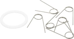 Set: Perrot Dichtung 36 x 28,7 x 2 mm, PTFE (Polytetrafluorethylen) für Versenkregner LVZR, RVR, Triton-L