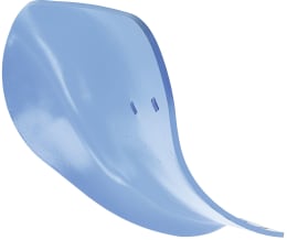 Produktbild: Lemken Düngereinleger-Streichblech MS2 rechts, für Pflug Diamant, Juwel und Varitansanit