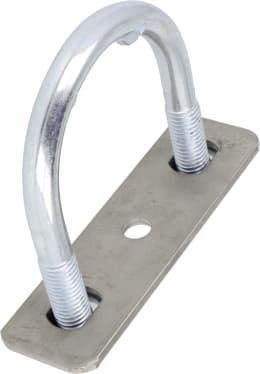 Produktbild: Suevia Halter Abstand Bohrungen 76 mm, für Tränkebecken Mod. 12P