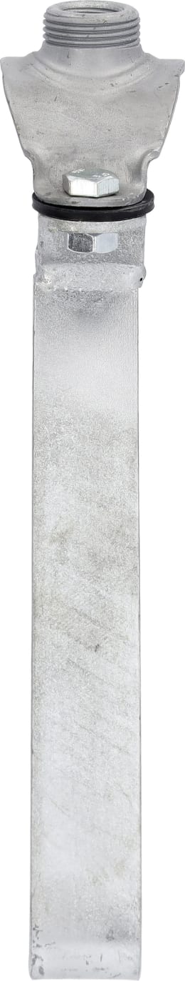Produktbild: Perrot Stützfuß KRS 50-70/IA, 1/2 IG, 1 AG, kombiniert mit Schelle und Regneranschluss