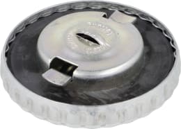 Produktbild: Tankdeckel Ø Tankstutzen innen 40 mm, matt verchromt, mit Be- und Entlüftung, Bajonettverschluss
