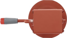 Produktbild: Teleskop-Stützfuß Stützlast 3,0 t, Höhe 605 – 905 mm, Hub 300 mm, mit Getriebekurbel