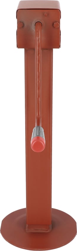 Produktbild: Teleskop-Stützfuß Stützlast 3,0 t, Höhe 605 – 905 mm, Hub 300 mm, mit Getriebekurbel