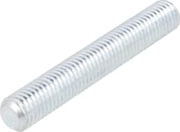 Produktbild: Madenschraube M 12 x 80 mm, Stahl, verzinkt, blau passiviert (A2K), Innensechskant, Kegelstumpf, 025501280