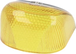 Produktbild: Hella® Lichtscheibe eckig, gebogen, vorn/hinten links/rechts, für Blinkleuchte
