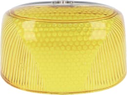 Produktbild: Hella® Lichtscheibe eckig, gebogen, vorn/hinten links/rechts, für Blinkleuchte