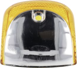 Produktbild: Hella® Lichtscheibe eckig, gebogen, vorn/hinten links/rechts, für Blinkleuchte