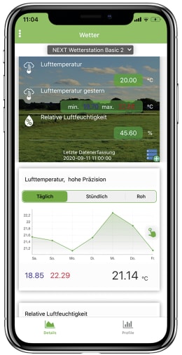 Detailbild: METOS® Wetterstation Basic 2 mit 2 Sensoren, zzgl. Servicevertrag