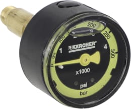 Produktbild: Kärcher® Manometer 0 bis 300 bar, für Hochdruckreiniger HDS 551, C, HD 5, HD 6, HD 7, HD 799, HD 855, HD 895
