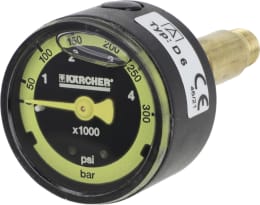 Produktbild: Kärcher® Manometer 0 bis 300 bar, für Hochdruckreiniger HDS 551, C, HD 5, HD 6, HD 7, HD 799, HD 855, HD 895