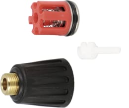 Produktbild: MESTO® Reduziernippel 18 x 1,5 IG, 11 mm AG für Abstellventil aus Kunststoff