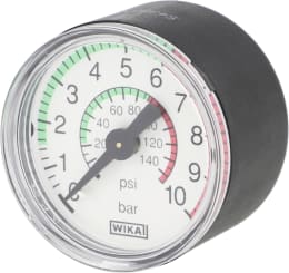 Produktbild: MESTO® Manometer 6 bar, für Hochdrucksprühgerät Ferrox, Ferrum, Inox, Resistent