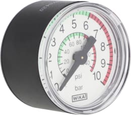 Produktbild: MESTO® Manometer 6 bar, für Hochdrucksprühgerät Ferrox, Ferrum, Inox, Resistent