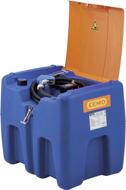 Produktbild: Cemo Tankanlage Blue-Mobil Easy 210 l, für AdBlue®, mobil, 18 V-Pumpe, mit Deckel, mit Akku und Ladegerät, 11602