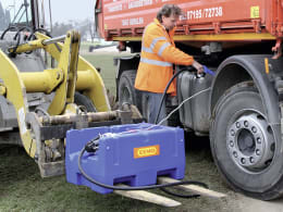 Produktbild: Cemo Tankanlage Blue-Mobil Easy 125 l, für AdBlue®, mobil, 12 V-Elektropumpe Cematic Blue, 10195