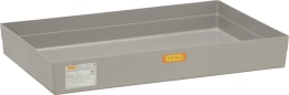 Produktbild: Cemo Auffangwanne 150 l, grau, 120 x 20,8 x 80 cm, für Paletten, mit Arretierungsnocken