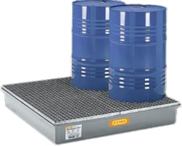 Produktbild: Cemo Auffangwanne 220 l, B x H x T: 128 x 21 x 128 cm, GFK (glasfaserverstärkter Kunststoff)