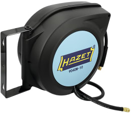 Produktbild: Hazet® Schlauchaufroller für Druckluft, Kaltwasser, selbstaufrollend, Wandmontage, 0,8 m, 15 m