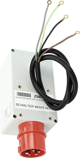 Produktbild: Posch® Schalter 5,5 kW für Kreissägen