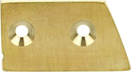 Produktbild: Posch® Platte Messing, links, für Gestell Brennholzsäge EasyCut 700, SmartCut 700, F210 4971