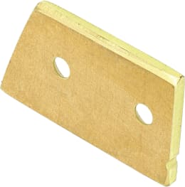 Produktbild: Posch® Platte Messing, links, für Gestell Brennholzsäge EasyCut 700, SmartCut 700, F210 4971