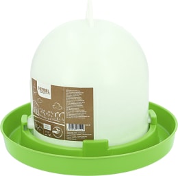 Produktbild: Stükerjürgen Geflügeltränke 3,5 l, Bio-Kunststoff, weiß, grün, 70141