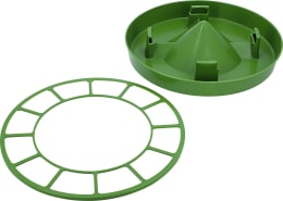 Produktbild: Stükerjürgen Futterautomat 2,5 kg 3-teilig, Kunststoff, für Wachteln, Ziergeflügel und Zwergküken, 27516