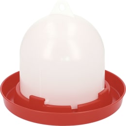 Produktbild: Stükerjürgen Geflügeltränke 3,5 l, Kunststoff, rot, weiß, 19924