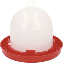 Produktbild: Stükerjürgen Geflügeltränke 3,5 l, Kunststoff, rot, weiß, 19924